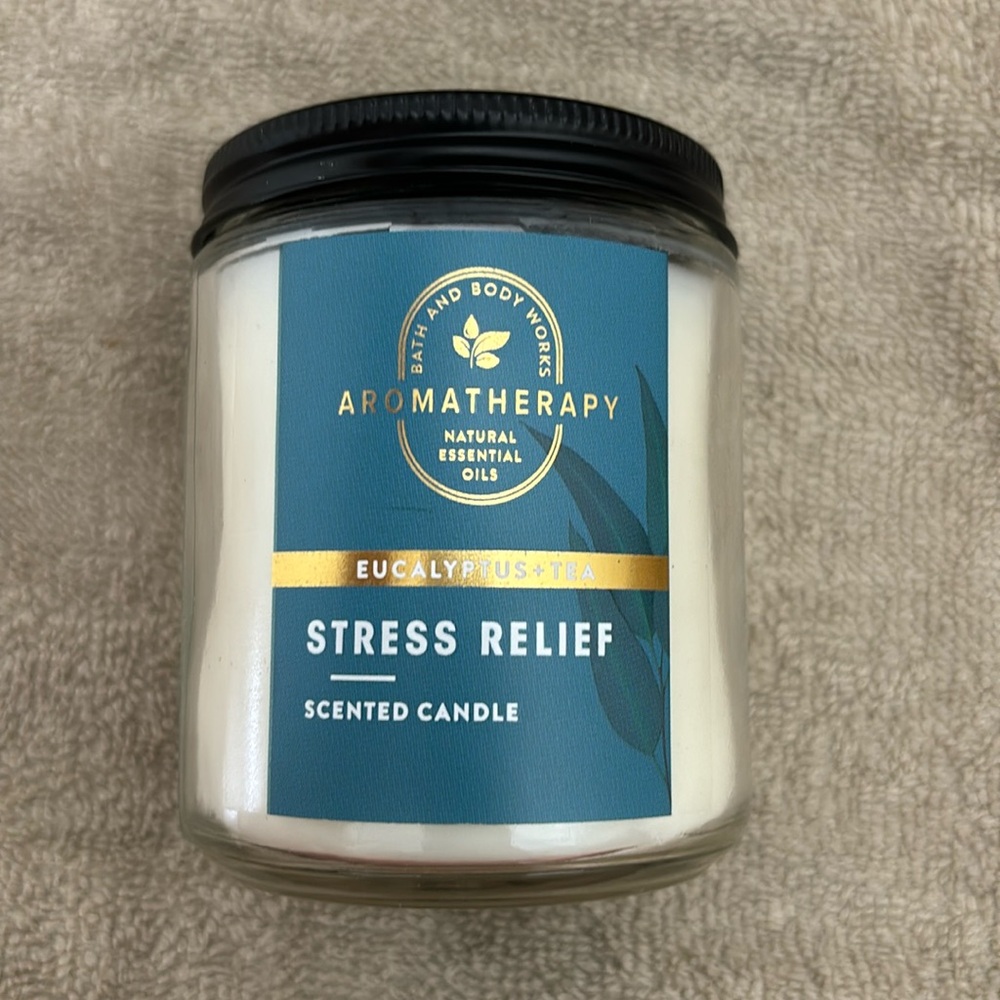 Bath & Body Works Aromatherapy single wick candle